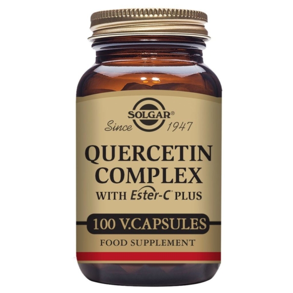 Quercetin complex + C 100 kaps - Solgar