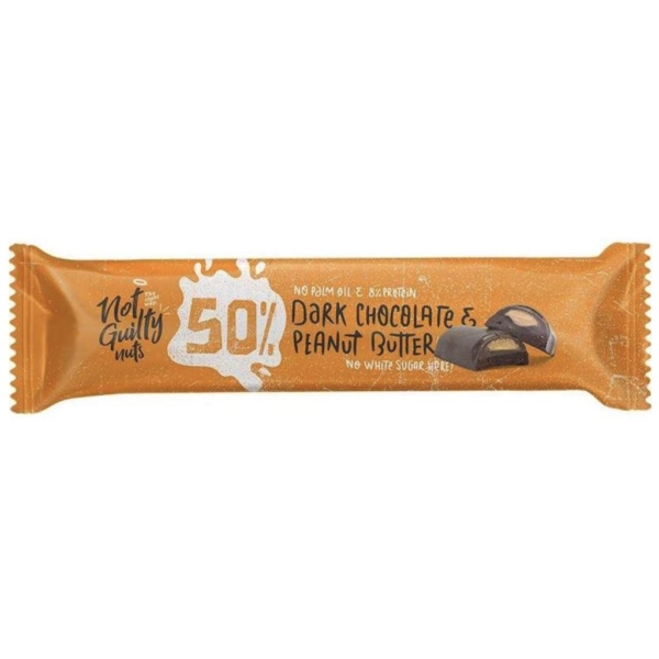 Not Guilty maapähkinä suklaapatukka 30 g