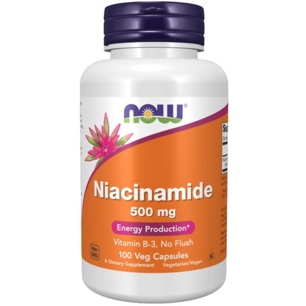 Niacinamide 500mg 100 kaps - Now Foods