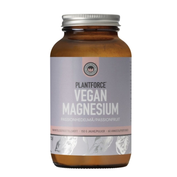 Plantforce Magnesium passionhedelmä 150g