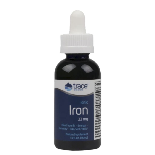 Ionic Iron 22mg 56 ml - Trace Minerals
