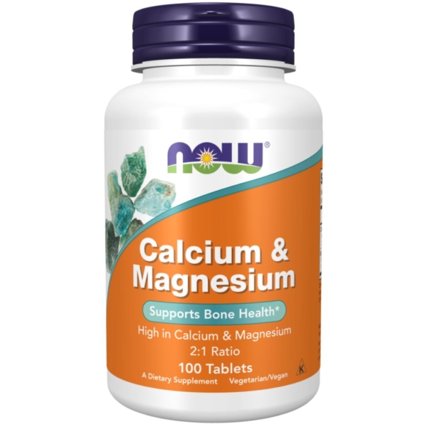 Calcium & Magnesium 100 tabl - Now Foods