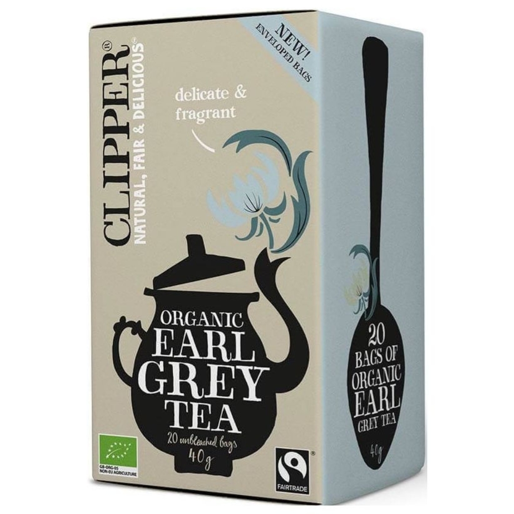 Clipper Earl Grey tee 20 pss 40 g - Aduki Clipper Earl Grey tee 20 pss 40 g - Aduki