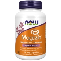 Magtein Magnesium L-Threonate 90 kaps - Now Foods