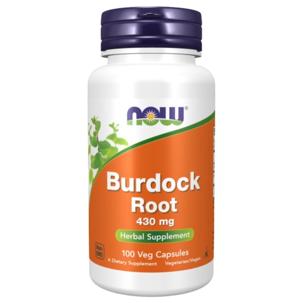 Burdock Root 430mg 100 kaps - Now Foods