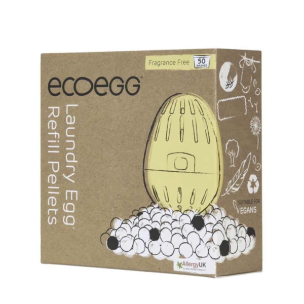 Ecoegg hajusteeton täyttöpakkaus 50 pesua