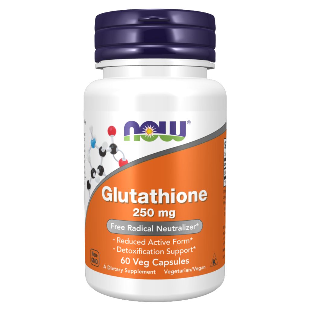 Glutathione 250mg 60 Kaps Now Foods Fiksuapteekki