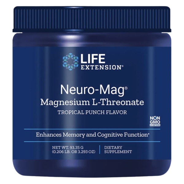 Life Extension Neuro-Mag® Tropical Punch Flavor 93,35g