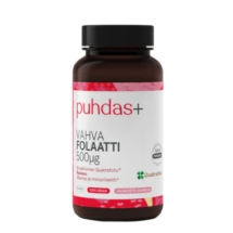 Puhdas+ Vahva Folaatti 500 µg 60 kaps