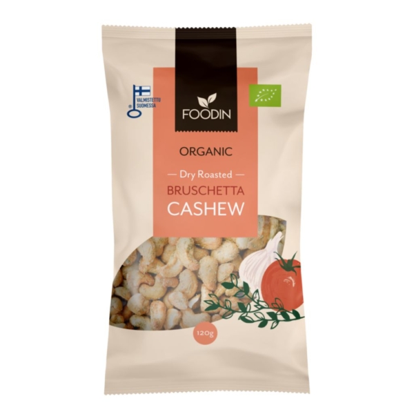 Foodin Bruschetta cashew, luomu 120 g