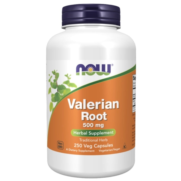 Valerian root 500mg 250 kaps - Now Foods