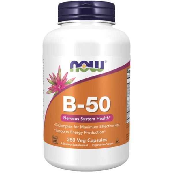 B-50 vitamin 250 kaps - Now Foods