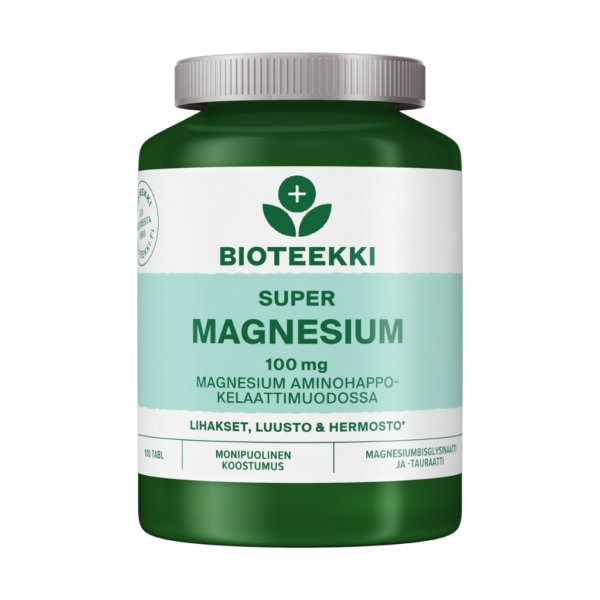 Super Magnesium 100 tabl - Bioteekki