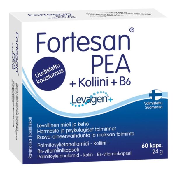 Fortesan PEA + Koliini + B6 60 kaps - Hankintatukku