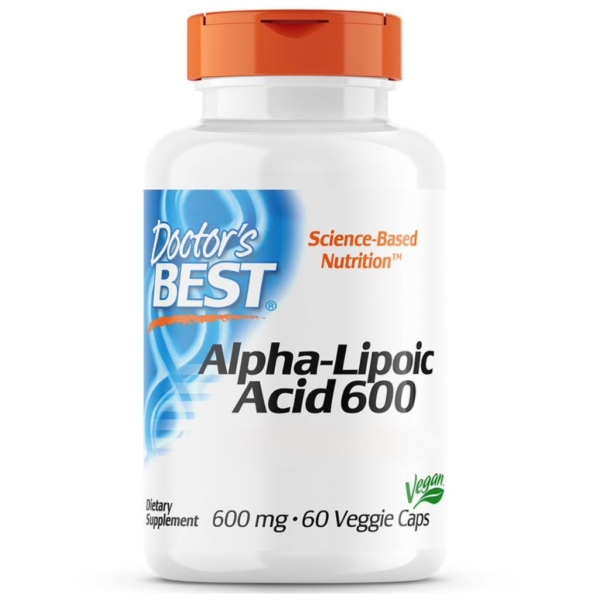 Alpha-Lipoic acid 600mg 60 kaps - Doctor`s Best