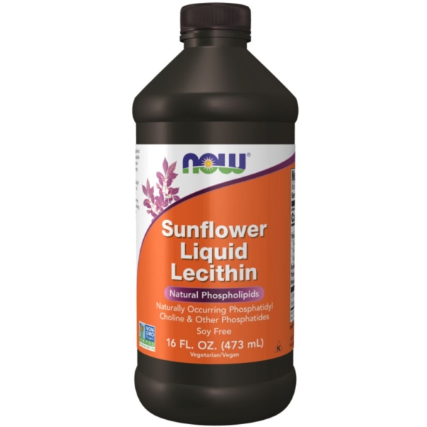 Sunflower Liquid Lecithin 473ml - Now Foods