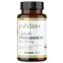 Puhdas+ Vahva Ubikinoni Q10 100mg 60 öljykapselia