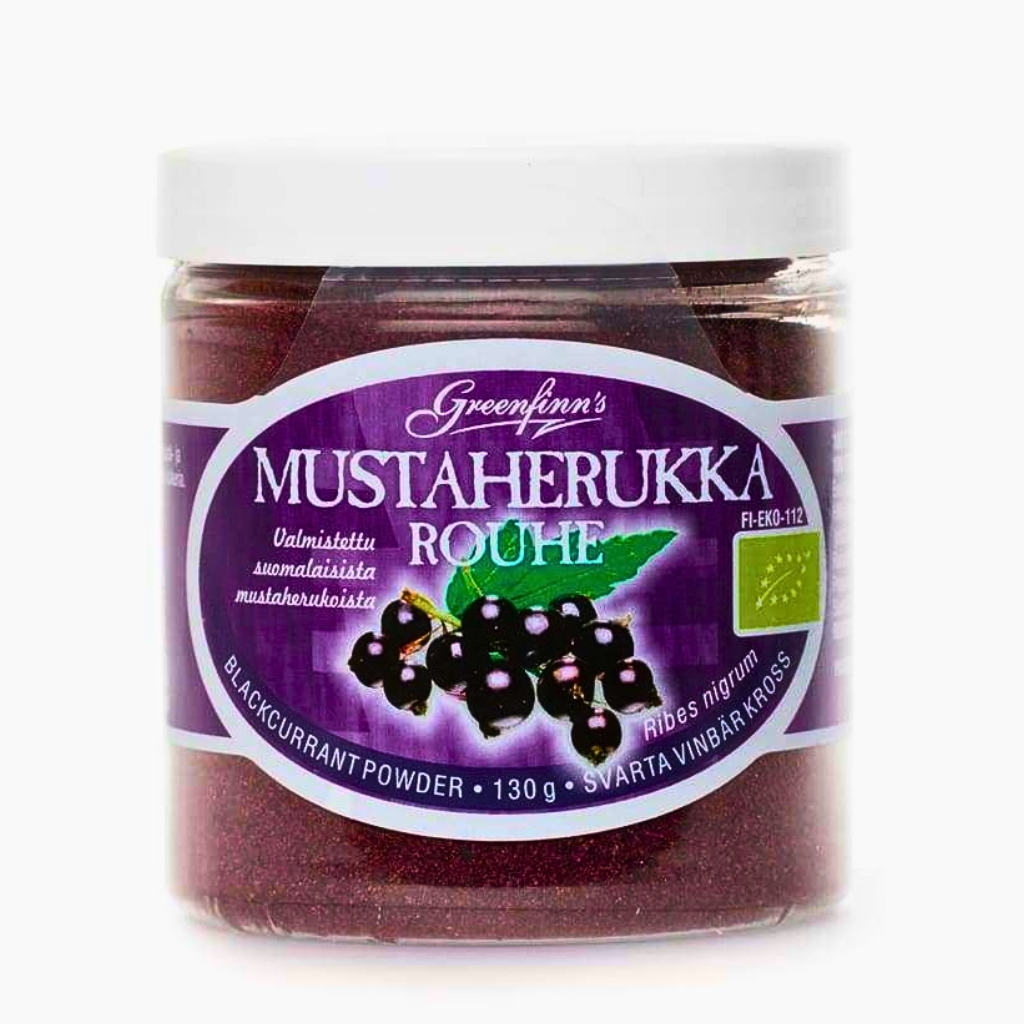 Mustaherukkarouhe 130g Mustaherukkarouhe 130g