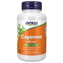 Cayenne 500 mg 100 kaps - Now Foods