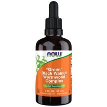 "Green" Black Walnut Wormwood Complex 59ml - Now Foods