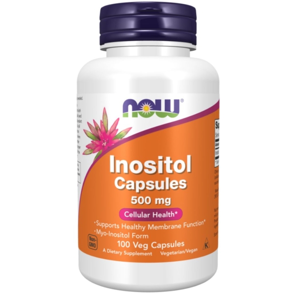 Inositol 500 mg 100 kaps - Now Foods