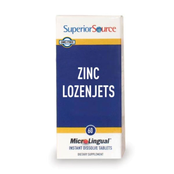 Superior Source Zinc Lozenjets 60 tabl