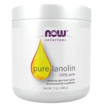 Pure lanolin 100% 198g - Now Foods