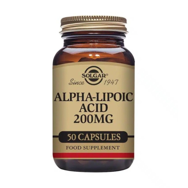 Solgar Alfalipoiinihappo 200mg 50kaps