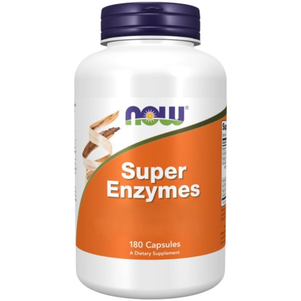 Super Enzymes 180 kaps - Now Foods
