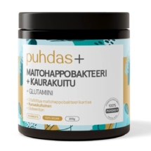 Puhdas+ Maitohappobakteeri + kaurakuitu ja glutamiini 200g