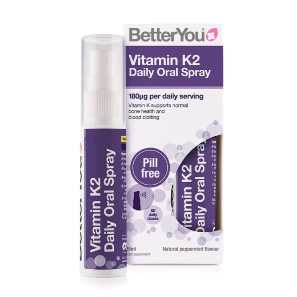 K2-vitamiinisuihke 180 mcg 25ml - BetterYou