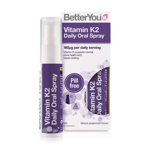 K2-vitamiinisuihke 180 mcg 25ml - BetterYou