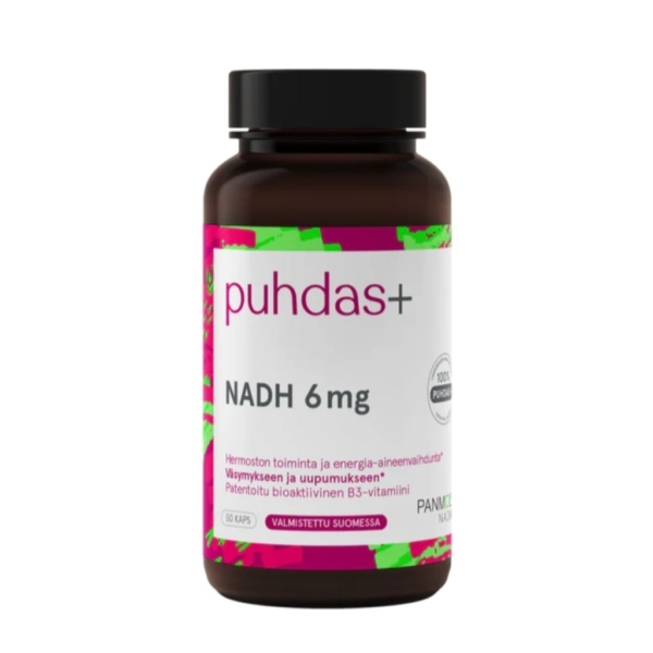 Puhdas+ NADH 6mg 50 kaps