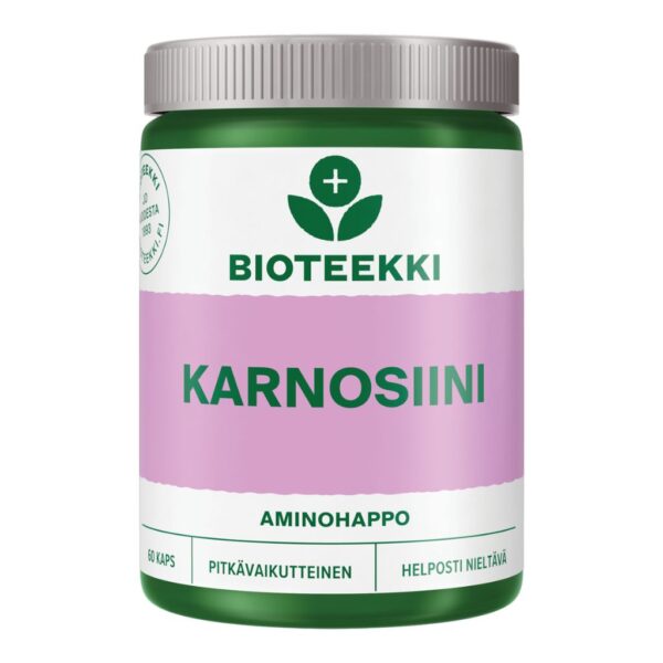 Bioteekki Karnosiini 400mg 60 kaps