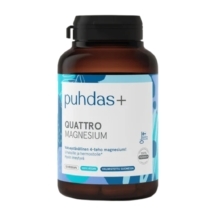 Puhdas+ Quattro Magnesium 120 kaps