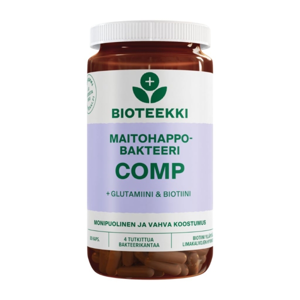 Maitohappobakteeri Comp 80 kaps - Bioteekki