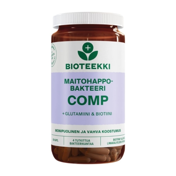 Maitohappobakteeri  Comp 80 kaps - Bioteekki