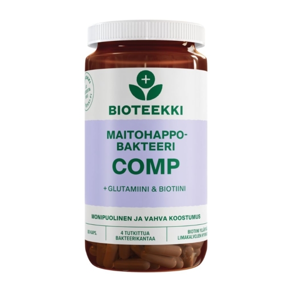 Maitohappobakteeri Comp 80 kaps - Bioteekki