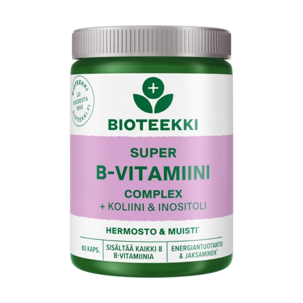 Super B-vitamiini 60 kaps - Bioteekki