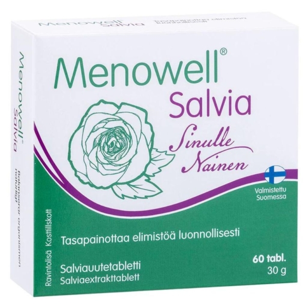 Menowell Salvia 60 tabl - Hankintatukku