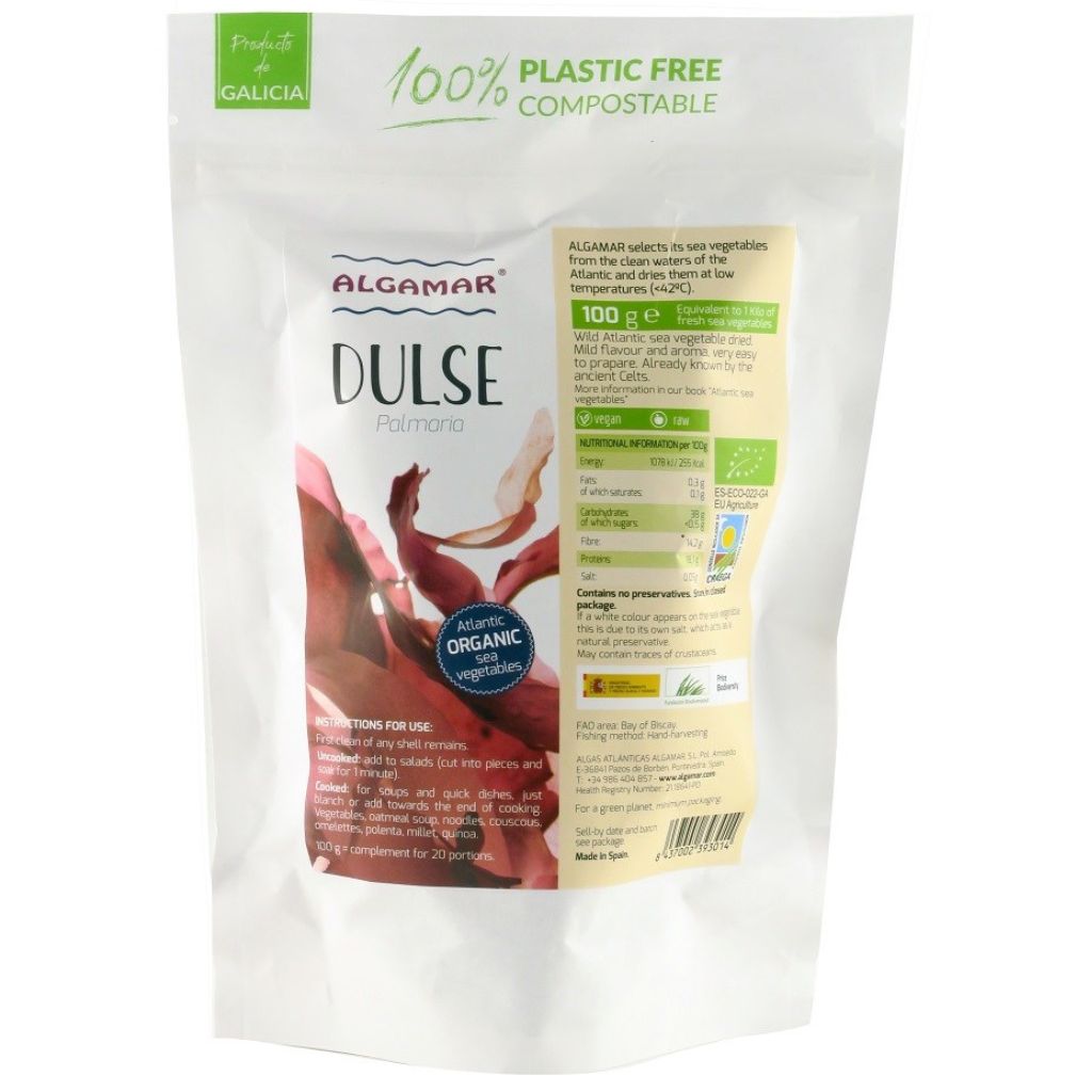 Algamar Dulce Palmaria 100g Algamar Dulce Palmaria 100g