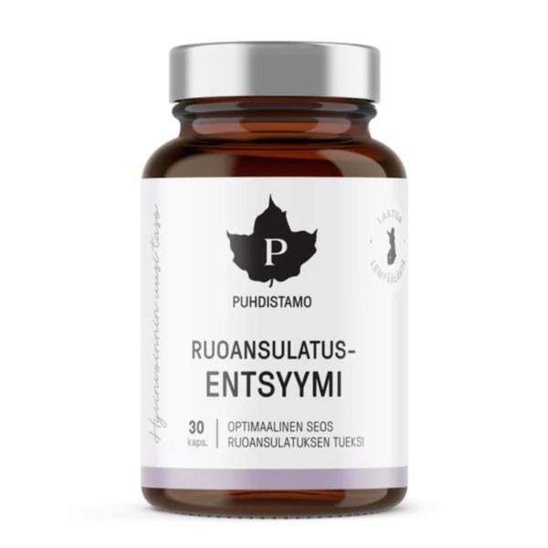 Puhdistamo Ruoansulatusentsyymi 30 kaps