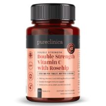 Pureclinica Double Strenght Vitamin C with Rosehip 180 tabl