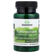 Sulforaphane from Broccoli Sprout Extract 400mg 60 kaps - Swanson