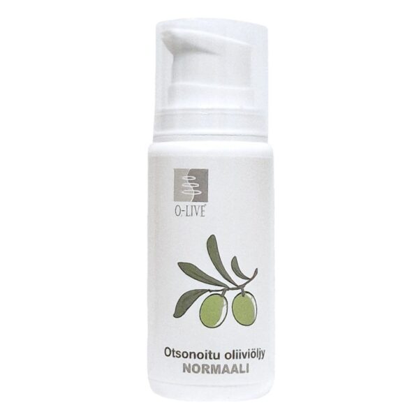 O-Live otsonoitu oliiviöljy (normaali) 90 ml - Suomen otsoniterapia