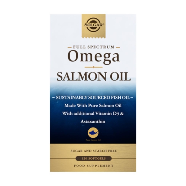 Solgar Full Spectrum Omega Salmon Oil 120 kaps