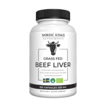Nordic Kings Luomu Härän maksa 500mg 180 kaps