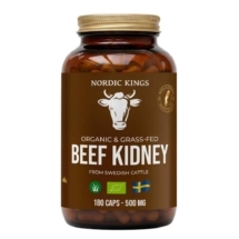 Nordic Kings Luomu häränmunuainen 500 mg 180 kaps