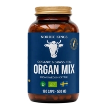 Nordic Kings Luomu häränsisäelin-kapselit 500 mg 180 kaps