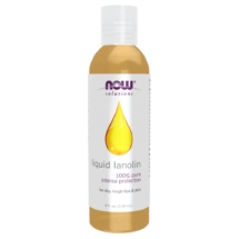 Liquid lanolin 100% 118ml - Now Foods
